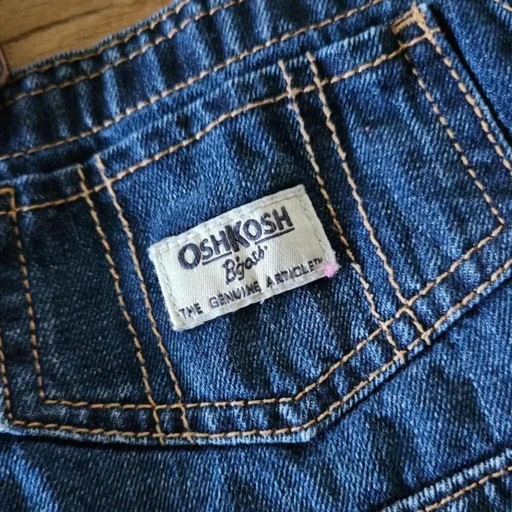 Osh Kosh Skirted Tulle Navy Blue Overalls sz 24M